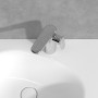 Villeroy & Boch Antao Einhebel-Waschtischarmatur mit Push-Open-Ablaufgarnitur