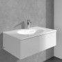 Villeroy & Boch Antao Einhebel-Waschtischarmatur mit Push-Open-Ablaufgarnitur