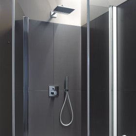 Duravit C.1 Einhebel-Brausemischer Unterputz für 2 Verbraucher mit eckiger Rosette