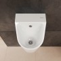 hansgrohe EluPura Original S Urinal mit Zulauf von hinten und Ablauf nach unten/hinten spülrandlos, HygieneEffect