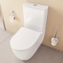 VitrA Sento Stand-WC VitrA Flush 2.0, back to wall, Tiefspüler ohne Spülrand