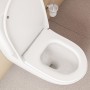 VitrA Sento Stand-WC VitrA Flush 2.0, back to wall, Tiefspüler ohne Spülrand