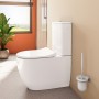 VitrA Sento Stand-WC VitrA Flush 2.0, back to wall, Tiefspüler ohne Spülrand