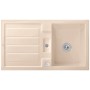 Villeroy & Boch Flavia 50 Einbauspüle, Ablaufgarnitur mit Excenterbetätigung, reversibel