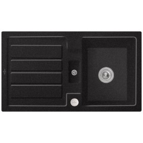 Évier encastrable Villeroy & Boch Flavia 50, bonde avec commande excentrée, réversible