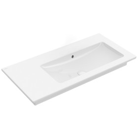 Villeroy & Boch Venticello Schrankwaschtisch Becken rechts 100 x 50 cm, ohne Hahnloch, mit Überlauf