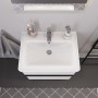 Duravit D-Neo Möbelwaschtisch 65 cm, mit 1 Hahnloch und Überlauf