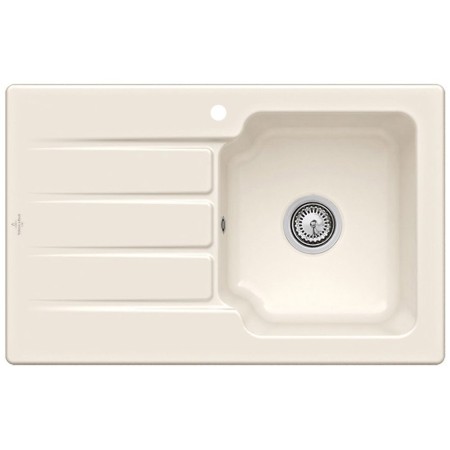 Villeroy & Boch Architectura 45 Einbauspüle, mit Ablaufgarnitur mit Handbetätigung, reversibel