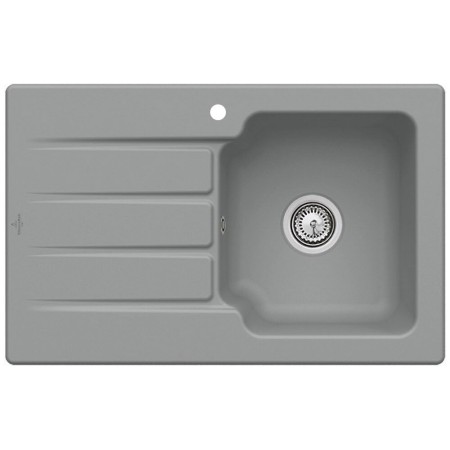Villeroy & Boch Architectura 45 Einbauspüle, mit Ablaufgarnitur mit Handbetätigung, reversibel