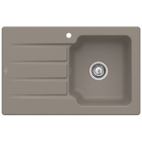 Villeroy & Boch Architectura 45 Einbauspüle, mit Ablaufgarnitur mit Handbetätigung, reversibel