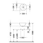 Duravit Starck 1 Aufsatzbecken 33 cm