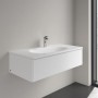 Villeroy & Boch Antao Schrankwaschtisch 100 x 50 cm, ohne Überlauf, mit 1 Hahnloch
