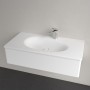Villeroy & Boch Antao Schrankwaschtisch 100 x 50 cm, ohne Überlauf, mit 1 Hahnloch