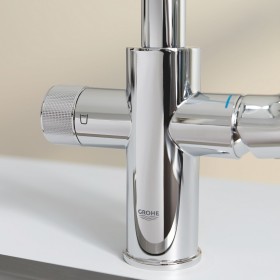 GROHE Blue Pure Start Robinet d'évier monocommande avec filtre Starter Set avec filtre Ultrasafe