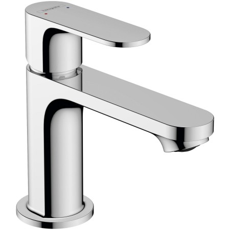 hansgrohe Rebris S Einhebel-Waschtischarmatur 80 mit Zugstangen-Ablaufgarnitur