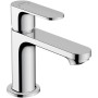hansgrohe Rebris S Einhebel-Waschtischarmatur 80 mit Zugstangen-Ablaufgarnitur