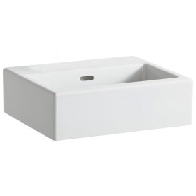 LAUFEN Living City Handwaschbecken 45 cm mit Überlauf, ohne Hahnlochbohrung