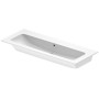 Duravit ME by Starck Möbelwaschtisch 123 cm ohne Hahnloch