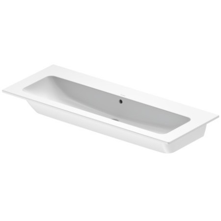 Duravit ME by Starck Möbelwaschtisch 123 cm ohne Hahnloch