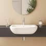 VitrA S20 Halbeinbauwaschtisch 55 cm