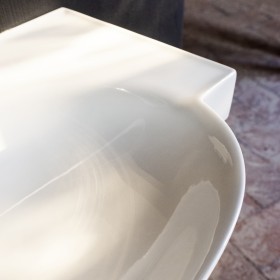 LAUFEN The New Classic Mobile lavabo 60 x 48 cm, con 1 foro per rubinetto, senza troppo pieno