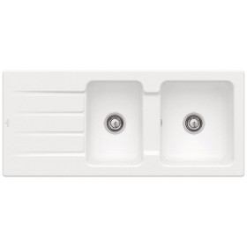 Évier encastrable Villeroy & Boch Architectura 80, bonde à commande manuelle, réversible