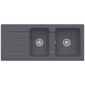 Évier encastrable Villeroy & Boch Architectura 80, bonde à actionnement manuel, réversible