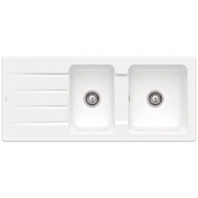 Évier encastrable Villeroy & Boch Architectura 80, bonde à commande manuelle, réversible