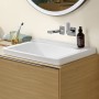 Villeroy & Boch Subway 3.0 Schrankwaschtisch 60 cm, ohne Hahnloch, ohne Überlauf, Unterseite geschliffen