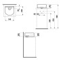 LAUFEN Sonar Waschtisch-Schale 34 x 34 cm