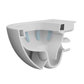 VitrA Integra WC sospeso a scarico a pavimento con bordo di scarico