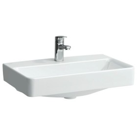 LAUFEN PRO S Compact Waschtisch 60 cm mit Hahnloch, ohne Überlaufloch