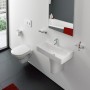 LAUFEN PRO S Compact Waschtisch 60 cm mit Hahnloch, ohne Überlaufloch