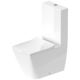 Duravit Viu Stand-WC Kombi 65 cm, Rimless®
