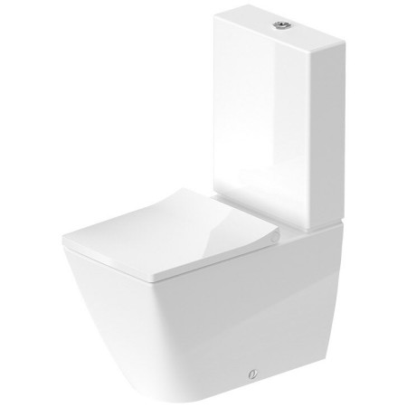 Duravit Viu Stand-WC Kombi 65 cm, Rimless®
