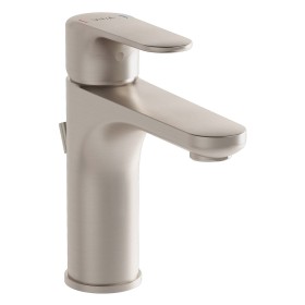 Miscelatore monocomando per lavabo VitrA Root Round M con scarico