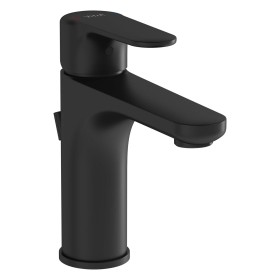 Miscelatore monocomando per lavabo VitrA Root Round M con tappo di scarico