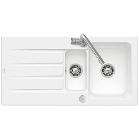 Évier encastrable Villeroy & Boch Architectura 60 XR, Bonde avec commande excentrée, réversible