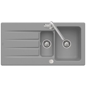 Évier encastrable Villeroy & Boch Architectura 60 XR, bonde avec commande excentrée, réversible