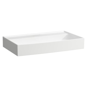 LAUFEN Kartell Aufsatzwaschtisch 80 x 46 cm, ohne Hahnloch, ohne Überlauf