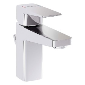 VitrA Root Square Einhebel-Waschtischmischer S mit Ablaufgarnitur