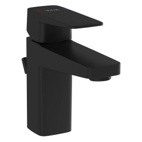 Miscelatore monocomando per lavabo VitrA Root Square S con scarico