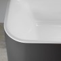 Duravit Happy D.2 Plus Badewanne Rechteck 180 x 80 cm, mit 2 Rückenschrägen, Freistehend