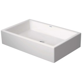 Duravit Vero Air Lavabo d'appoggio levigato senza foro per rubinetto 60 x 38 cm, senza troppo pieno