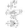 GROHE Eurostyle Einhand-Wannenbatterie, DN 15