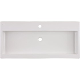 Lavabo LAUFEN Living City 100 cm con troppopieno e 1 foro per rubinetto