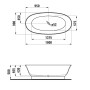 LAUFEN The New Classic freistehende Badewanne  190 x 90 cm