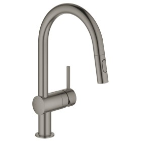 GROHE Minta Einhand-Spültischbatterie mit herausziehbarer Spülbrause
