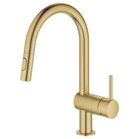 Robinet d'évier monocommande GROHE Minta avec douchette extractible