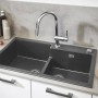 GROHE Minta Einhand-Spültischbatterie mit herausziehbarer Spülbrause